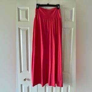 Francesca's Collections Hot Pink Maxi Skirt